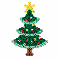 Hama Midi Blister PM Sapin de Noël, Kit de loisirs créatifs pour enfants, 5 an(s), Multicolore