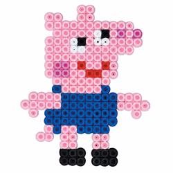 Hama Beads Boîte cavalier - Peppa Pig