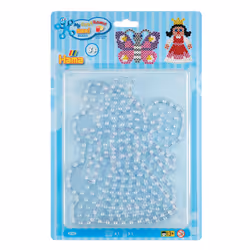 Hama Blister plaques Maxi papillon et princesse, Kit de loisirs créatifs pour enfants, 3 an(s), Multicolore