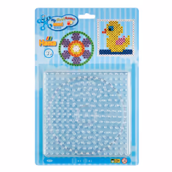 Hama Blister plaques Maxi carrée et ronde, Kit de loisirs créatifs pour enfants, 3 an(s), Multicolore