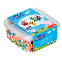 HAMA - Perles Maxi Peppa Pig - 900 perles + 1 plaque - Loisirs créatifs dès 3 ans