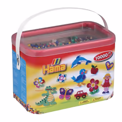 JBM Midi Baril 10000 Perles Mixte 22 Coul., 5 an(s), PVC, Multicolore, 10000 pièce(s)