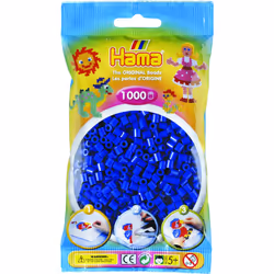 JBM Midi Sachet 1000 Perles Bleu Foncé, 5 an(s), PVC, Bleu, 1000 pièce(s)