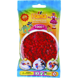 JBM Midi Sachet 1000 Perles Rouge Noël