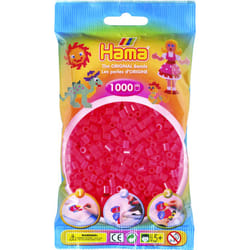 JBM Midi Sachet 1000 Perles Rouge Néon