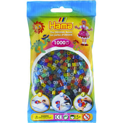 JBM Midi Sachet 1000 Perles Transp Mix