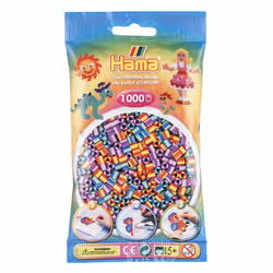 JBM Midi Sachet 1000 Perles Bicolores 2, 5 an(s), PVC, Multicolore, 1000 pièce(s)