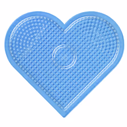 JBM Midi Plaque "Grand Coeur ", 5 an(s), PVC, Transparent, 1 pièce(s)