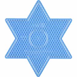 JBM Midi Plaque Grande Étoile Tansparente, 5 an(s), PVC, Transparent, 1 pièce(s)