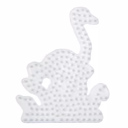 JBM Midi Plaque "Autruche", 5 an(s), PVC, Blanc, 1 pièce(s)