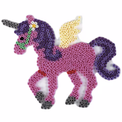 JBM Midi Plaque "Licorne " Transparente
