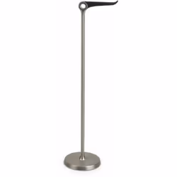 Aspect Coloris Nickel Finitions Brossé Matériau principal Acier Dimensions Hauteur (en cm) 74,00 Longueur (en cm) 17,00 Profo ...
