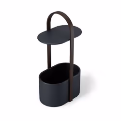 Umbra Bellwood, Table basse, Forme ovale, Noir