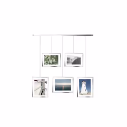 Umbra 1013426-158 cadre photos Multi cadre Chrome