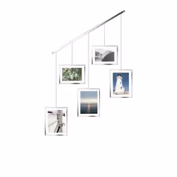 Umbra 1013426-158 cadre photos Multi cadre Chrome
