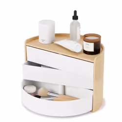 Umbra 1014748-668, 256 mm, 147 mm, 179 mm, Boîte à bijoux, Blanc, Bois