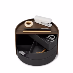 Umbra 1014748-048, 256 mm, 147 mm, 179 mm, Boîte à bijoux, Noir, Noyer