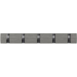Umbra - Porte manteaux Flip 5 crochets Gris / Peuplier