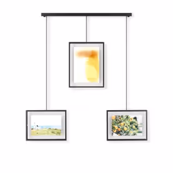 Umbra Exhibit 30P, Noir, Cadre photo, Mur, Rectangulaire, 660 mm, 700 mm