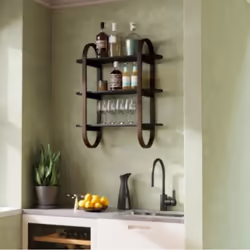 Umbra Bellwood Mural Bois Noir, Noyer