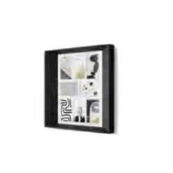 Umbra 1016845-040, Cadre pour une seule photo, Bois, Noir, Mur, Carré, 495 mm