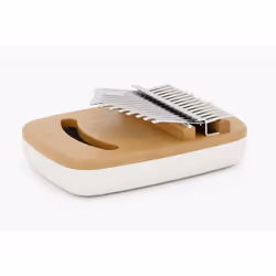 Umbra Strumba Kalimba, Naturel, Blanc, 160 mm, 110 mm, 30 mm