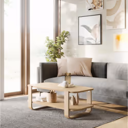 Umbra Bellwood Table basse Forme rectangulaire 2 pieds