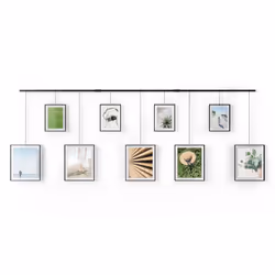 Umbra 1018092-040, Métal, Noir, Multi cadre, Mur, 20 x 25 cm, Rectangulaire
