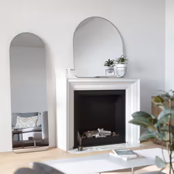 Umbra Hubba miroir mural Autres Titane