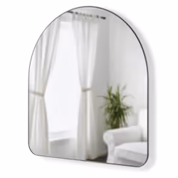 Umbra Hubba miroir mural Autres Titane