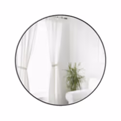 Umbra 1018526-378, Rond, Cadre, Métal, Titane
