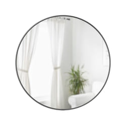 Umbra 1018526-378 miroir mural Rond Titane