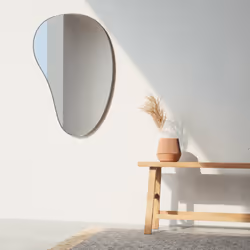 Umbra 1018529-378 miroir mural Autres Titane