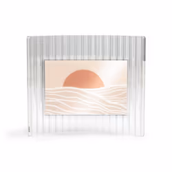 Umbra Ripley, Verre, Laiton, Cadre pour une seule photo, Table, Rectangulaire, Moderne