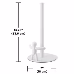 Umbra Buddy Support de papier toilette sur table Métal, Polypropylène (PP) Blanc - Vue supplémentaire 4