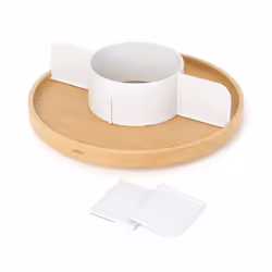 Umbra 1019936-668 boîte à épices Naturel, Blanc Rangement à épices