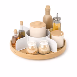Umbra 1019936-668 boîte à épices Naturel, Blanc Rangement à épices