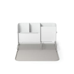 Umbra 1018896-910 égouttoir à vaisselle Gris, Blanc