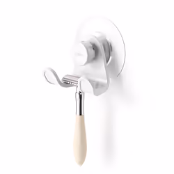Umbra 1021302-660, Intérieure, Crochet universel, Blanc, Plastique, Ventouse, 80 mm