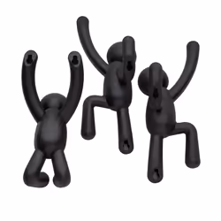 Umbra 318165-040 crochet pour rangement à usage domestique Intérieure Crochet universel Noir 3 pièce(s) - Vue supplémentaire 4