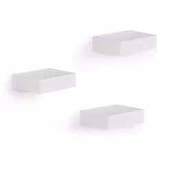 Umbra 325560-660, Mural, Blanc, Universel, 1 kg, 1 étagères, Rectangle