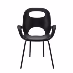 Umbra 320150-038, Chaise latérale, Noir, Noir, Acier, Noir, 609,6 mm