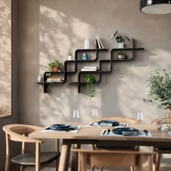 Umbra 1017571-040 étagères Étagère Mural Bois Noir