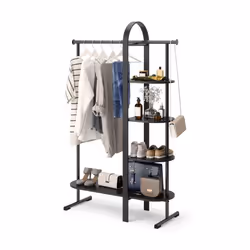 Umbra 1019131-040, Colonne, Métal/bois, Noir, 55 kg, Modem, SUNG WOOK PARK