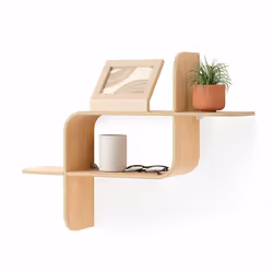 Umbra 1017571-660, Étagère, Mural, Bois, Blanc, Universel, 6,8 kg