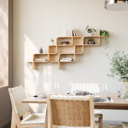 Umbra 1017571-660 étagères Étagère Mural Bois Blanc