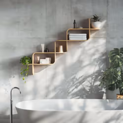 Umbra 1017571-660 étagères Étagère Mural Bois Blanc