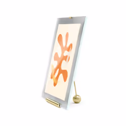 Umbra 1022482-104, Cadre pour une seule photo, Verre, Acier, Zinc, Laiton, Table, 20 x 25 cm, Rectangulaire