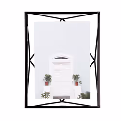 Umbra 313016-040, Noir, Cadre pour une seule photo, Table, 10 x 15 cm, Rectangulaire, 254 mm