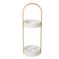 Umbra 320240-668 Porte-parapluies Résine, Pâte à bois Blanc